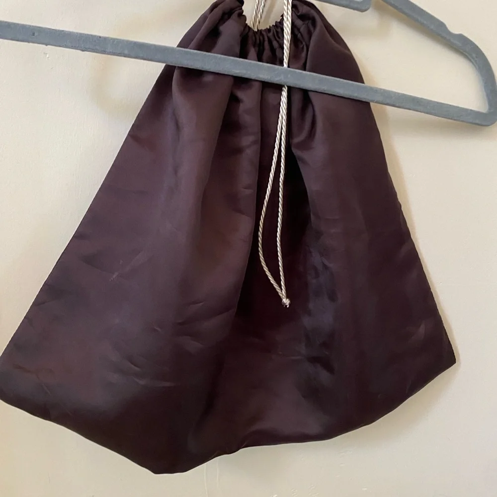 Coach Vintage Leather Satin Brown Dust Bag - Picture 3 of 4